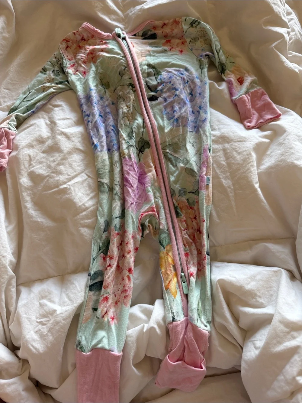 Posh Peanut Bamboo Convertible Footie Pajamas